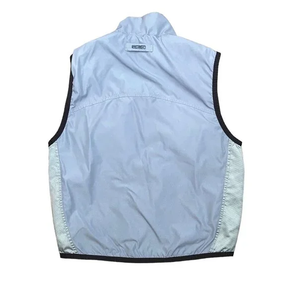 Vintage Y2K Nike x ACG Men's S Utility Full Zip Vest Blue w Cargo Pockets - Picture 7 of 9